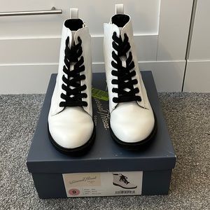 Faux leather Ankle booties. Used once